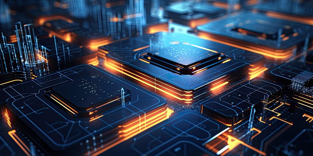 circuit-board-background-3d-rendering-3d-illustration-3d-rendering-abstract-technology-background-high-tech-network-concept-ai-generated